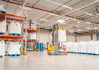 Interior of a food production facility